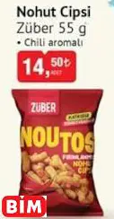 ZÜBER NOHUT CİPSİ